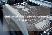 成都楼兰价格多少_楼兰最新款成交价格最低是多少钱？楼兰购车价