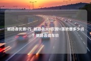 撼路者优惠9万_撼路者2020款国VI落地要多少钱？撼路者提车价