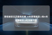 普锐维亚北京最高优惠_03年普瑞维亚2.4和04年普瑞维亚3.0区别哪个好