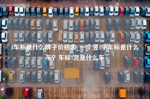 1车标是什么牌子价格表_一个竖1字车标是什么车？车标1竖是什么车