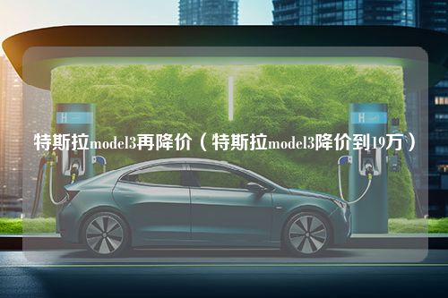 特斯拉model3再降价（特斯拉model3降价到19万）